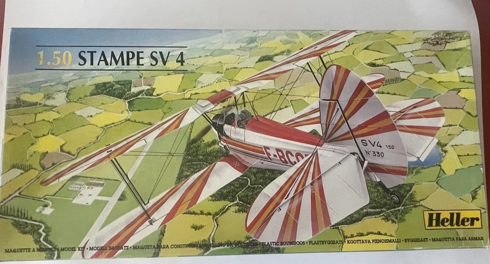 HELLER 1:50 PLASTIC MODEL KIT STAMPE SV 4 #80406   #118 - Immagine 1 di 4