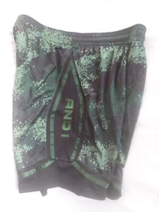 Mens And 1 Athletic Shorts. Black/ Green. XL/ TG. - Picture 1 of 10