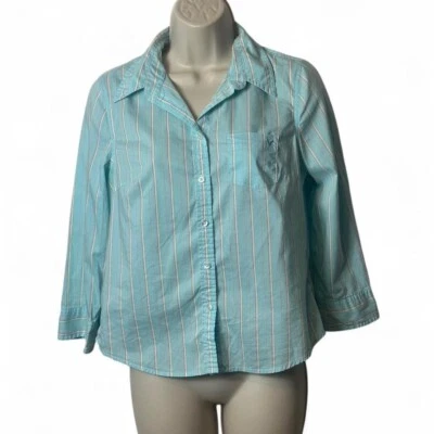 Y2K American Eagle пастельный шрип на пуговицах верх - Изображение 1 из 4