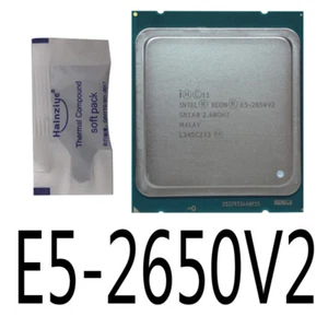 INTEL XEON E5-2650 V2 E5-2650V2 2.60GHZ 8-CORE 20MB LGA 2011 CPU PROCESSOR - Picture 1 of 2