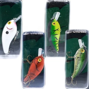 Cotton Cordell Big O Lures - Tiger - Crawdad - Bass - Smoky Joe  2.25" - Picture 1 of 9