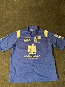 Nascar JH Design Pit Crew Shirt 2XL Blue #88 Hendrick Motorsports Nationwide - Picture 1 of 10