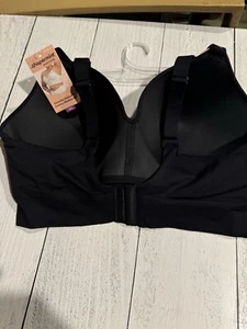 Shapermint Everyday Empower Contour Wireless Bra Sz 2XL Black - Picture 1 of 5