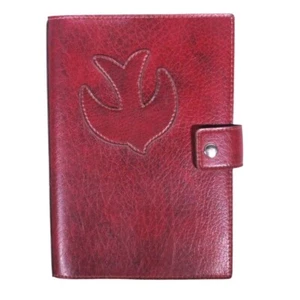 NKJV Ryrie Study Bible Burgundy Bonded Leather Thumb Indexed Red Letter USA 1985 - Picture 1 of 23