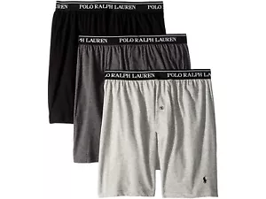 Polo Ralph Lauren 269395 Men's 3 Pack Cotton Knit Boxer Underwear Size L - Picture 1 of 3