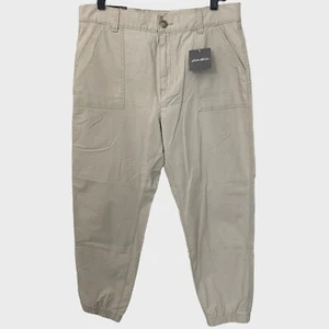 Eddie Bauer Adventurer Stretch Ripstop Jogger Pants Beige Women's Size 10 New - Picture 1 of 13