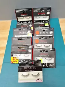 11 Mixed Pairs Of Revlon Beyond Natural Lashes Trim To Fit Eyelashes 91306 91294 - Picture 1 of 7