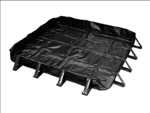 ENPAC Spill Containment Berm Spill Capacity 119 Gallons Snap Wall 48”x48”x12” - Picture 1 of 10