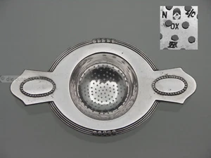 WMF del 1910 - più bella STILE LIBERTY - - - SETACCIO DA TÈ con DECORO ROSE - - - Rosa - Foto 1 di 4