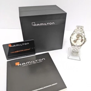 HAMILTON Jazzmaster Open Heart Auto H32565155 / H325651 Tested Japan Used  F/S - Picture 1 of 10