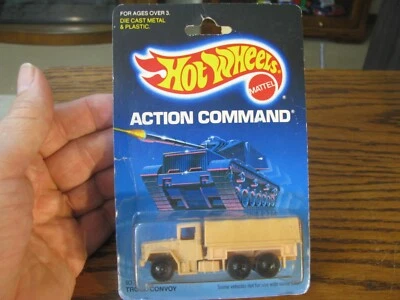 1988 Hot Wheels Action Command Troop Convoy 9379  Tan    #HW 13 - Image 1 of 4