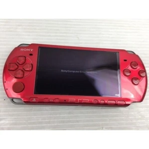 Sony PSP-3000 PSP 3000 Console Radiant Red Working Tested English language - Picture 1 of 11