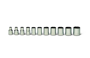 Juego de enchufes de 6 puntos Wright Tool 11 piezas 1/4" métrica de unidad 256 - Imagen 1 de 1