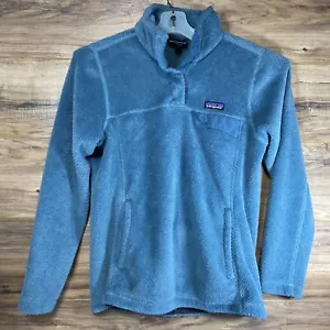 Patagonia Synchilla Jacket Snap T Fleecepullover Polartec Blau Damen Medium - Bild 1 von 6