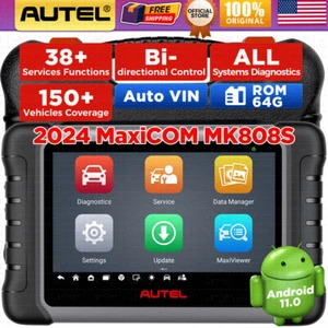 Autel MaxiCOM MK808S Car Bidirectional Diagnostic Scanner Tool Key Coding 2025 - Picture 1 of 19