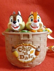 Tokyo Disney Resort Limited Chip & Dale Popcorn Container Bucket used f/s - Picture 1 of 10