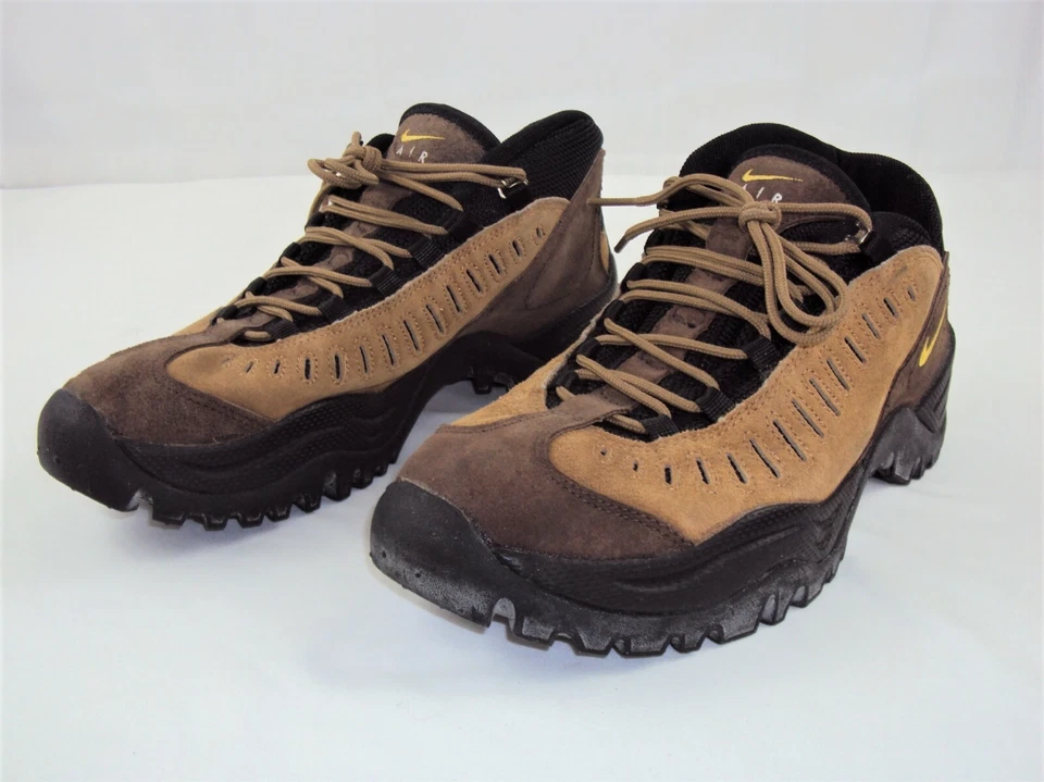 ZAPATOS NIKE HOMBRE AIR 184019 231 SENDERISMO NEGRO MARRÓN CARAMELO TALLA 10 Foto 1 de 4