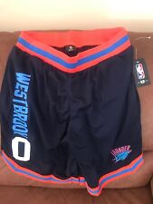 Oklahoma City Thunder OKC Russell Westbrook NBA UNK Shorts Size L Men