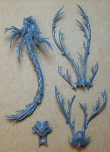 Sylvaneth - Head Tassle (a) Bits Bitz Kitbash AoS Treelord Ancient Warhammer - Picture 1 of 1