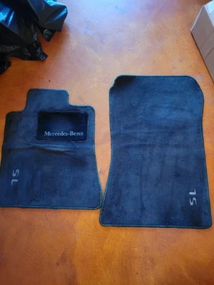 90-02 Juego de alfombrillas alfombrillas OEM MERCEDES-BENZ R129 300SL SL320 SL500 (Negro) Foto 1 de 4