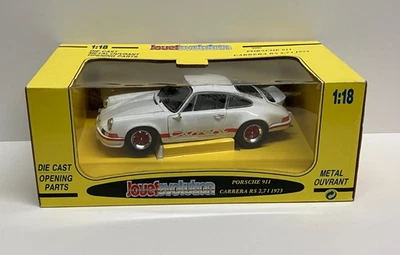 1:18 Jouef Evolution 1973 PORSCHE 911 CARRERA RS 2.7 (White) die-cast - Image 1 of 4