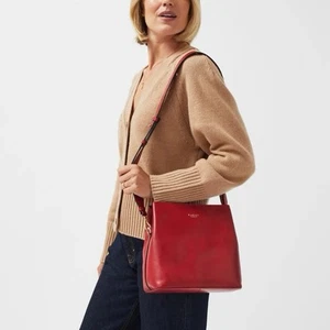 Radley Dukes Place Medium Compartment Crossbody Bag - Poinsettia - Picture 1 of 13