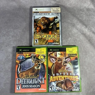 Cabela's Original Xbox Games Bundle - Image 1 of 4