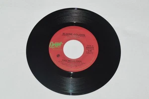 ELAINE GOLDEN Full Moon Fool / Melody Man 7" Vinyl Orient Canada 045-010 Rock - Picture 1 of 2
