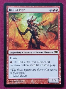 Magic The Gathering CONFLUX RAKKA MAR red card MTG - Picture 1 of 2