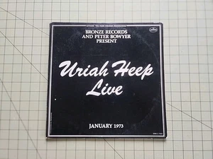 JANUARY 1973 URIAH HEEP LIVE LP ALBUM - Imagen 1 de 12