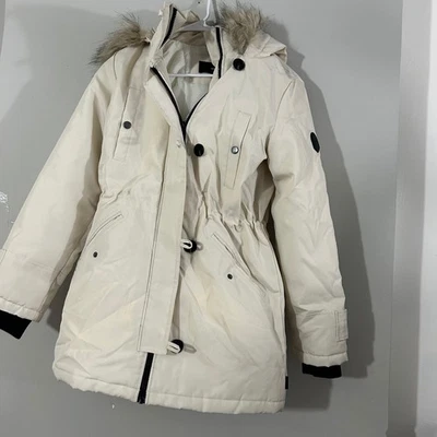 Vero Moda Women's Cream Petite Expedition 3/4 Parka Jacket Size M - Image 1 of 4
