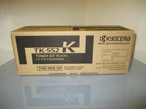 Genuine Kyocera FS-C5200DN TK-552K Black Toner New! 1T02HM0US0 - Picture 1 of 1