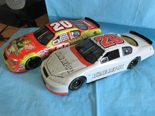 TWO NASCAR 1/24 SCALE MONTE CARLOS--2004-2006 #20 TONY STEWART--------m & e