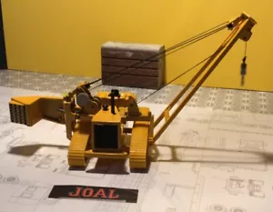 Joal Caterpillar Raupen Kran in Maßstab 1:50. - Bild 1 von 4