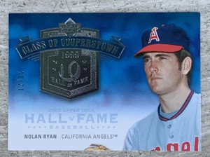 2005 Upper Deck Hall of Fame Class of Cooperstown SSP 12/15 Nolan Ryan #CC-NR2 - Picture 1 of 3
