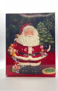 Biscottiera Babbo Natale collezione casa firmata in scatola originale - Foto 1 di 11
