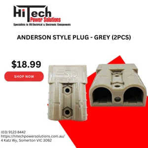 Anderson Style Plug - Grey (2pcs) - Picture 1 of 4