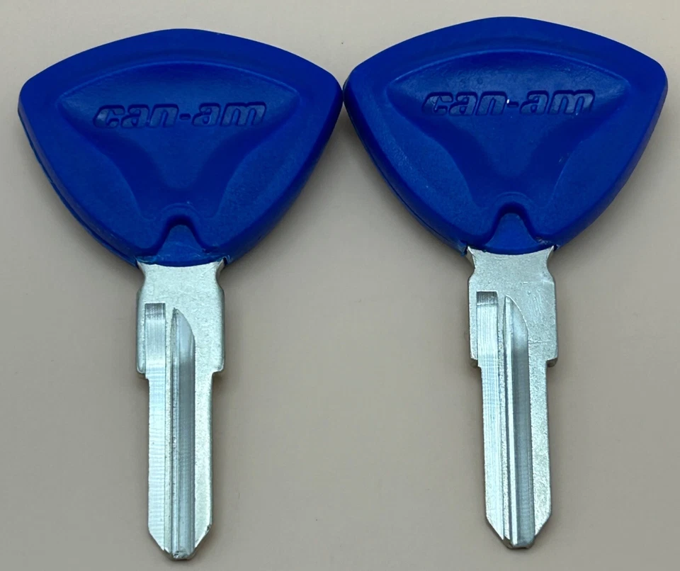2 Key Blanks 2009 2010 2011 2012 Can-Am Spyder GS RT RS Roadster SE5 SM5 Keys  - Image 1 of 1