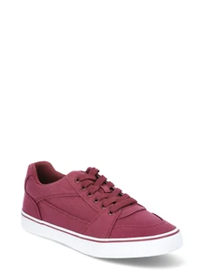 Herren Canvas Skate Sneaker Low Top Schnürer - gepolstert & atmungsaktiv - Bild 1 von 15