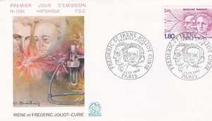 Frankreich 1982 FDC Frederic Und Irene Joliot Curie YT 2218 - Bild 1 von 1