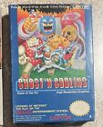 Nintendo NES Game: Ghosts &#39;n Goblins PAL-A CIB HANG-TAB MINT COMPLETE 1ST PRINT