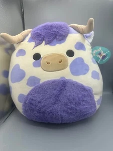 Squishmallows 16" Conway the Purple Spotted Highland Cow Plush IN HAND - Picture 1 of 4