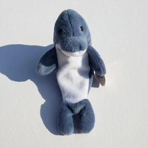 Ty Beanie Babies ECHO Dolphin Waves Etiquetas Gorro Retirado Bebé Peluche PVC Pellets - Imagen 1 de 8