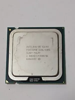 Intel Pentium Dual-Core E2180 SLA8Y 2.00GHz/1M/800/06 CPU Processor - Image 1 of 2