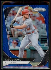 2020 Panini Prizm Blue Paul DeJong St. Louis Cardinals #225 - Picture 1 of 2