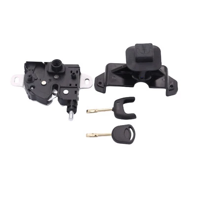 Para Ford Transit MK7 2006-2011 6C1A16D748AB bloqueo de capó y pestillo con 2 llaves aptas Foto 1 de 4
