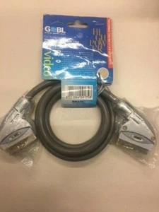 Cable G&BL Scart 1,2 metros enchufe dorado ** - Imagen 1 de 1