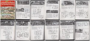 250 HOUSE PLANS HOMES BY CHIRGOTIS MODERN MID CENTU8Y ATOMIC RANCH EICHLER VINTA - Picture 1 of 6
