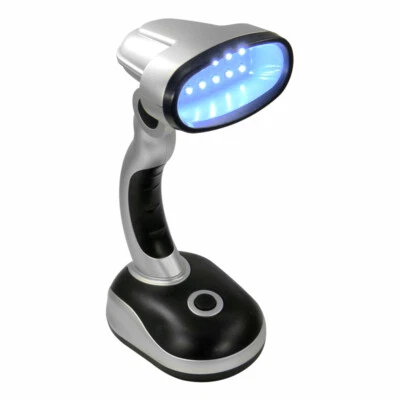 EAXUS Portatile Luce da Tavolo Con 12 Leds Lampada Regolabile Lichtwinkel - Immagine 1 di 2