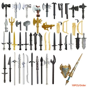 Knight Weapon Blocks Accessories for Minifigures Castle MOC Bricks Wall 98283 - Picture 1 of 64